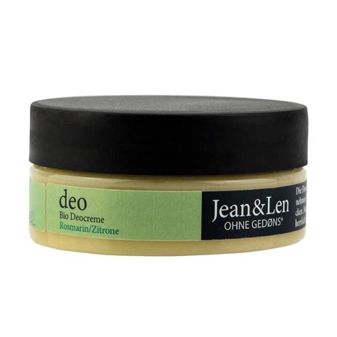 jean len deo|Natural & Organic Deo Cream Rosemary Lemon by。